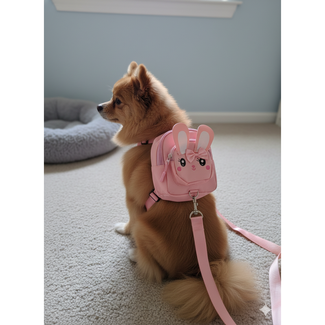 Peitoral com Mochila Animais