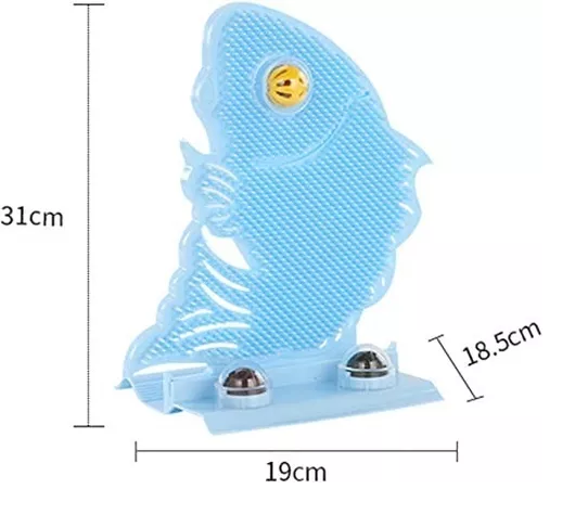 Peixe Cat Nip Interativo com Arranhador