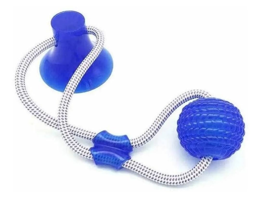 Brinquedo Puxador com Ventosa e Bola
