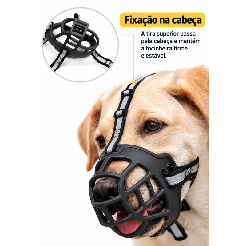 Focinheira Pet em TPE
