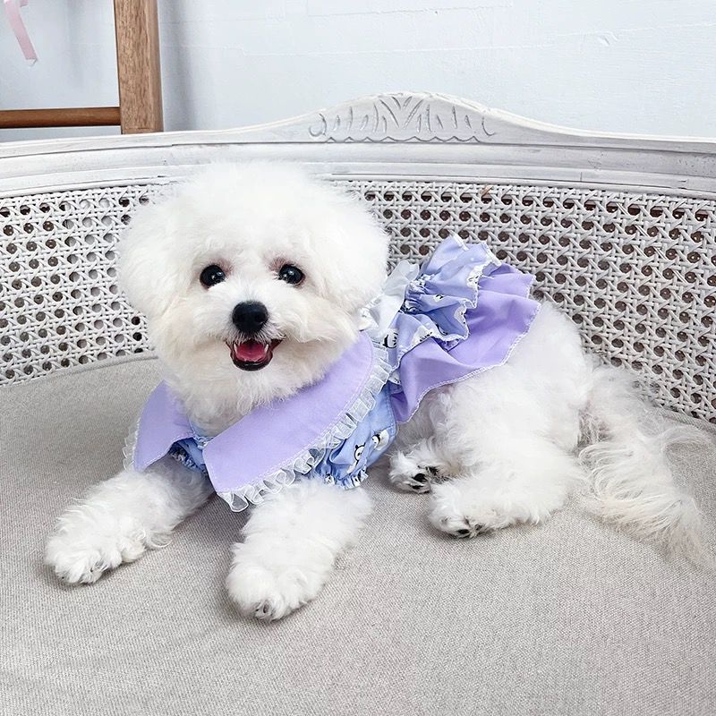 Vestidos Babado Roxo