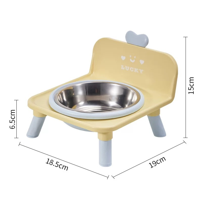 Comedouro Simples Elevado Plastico