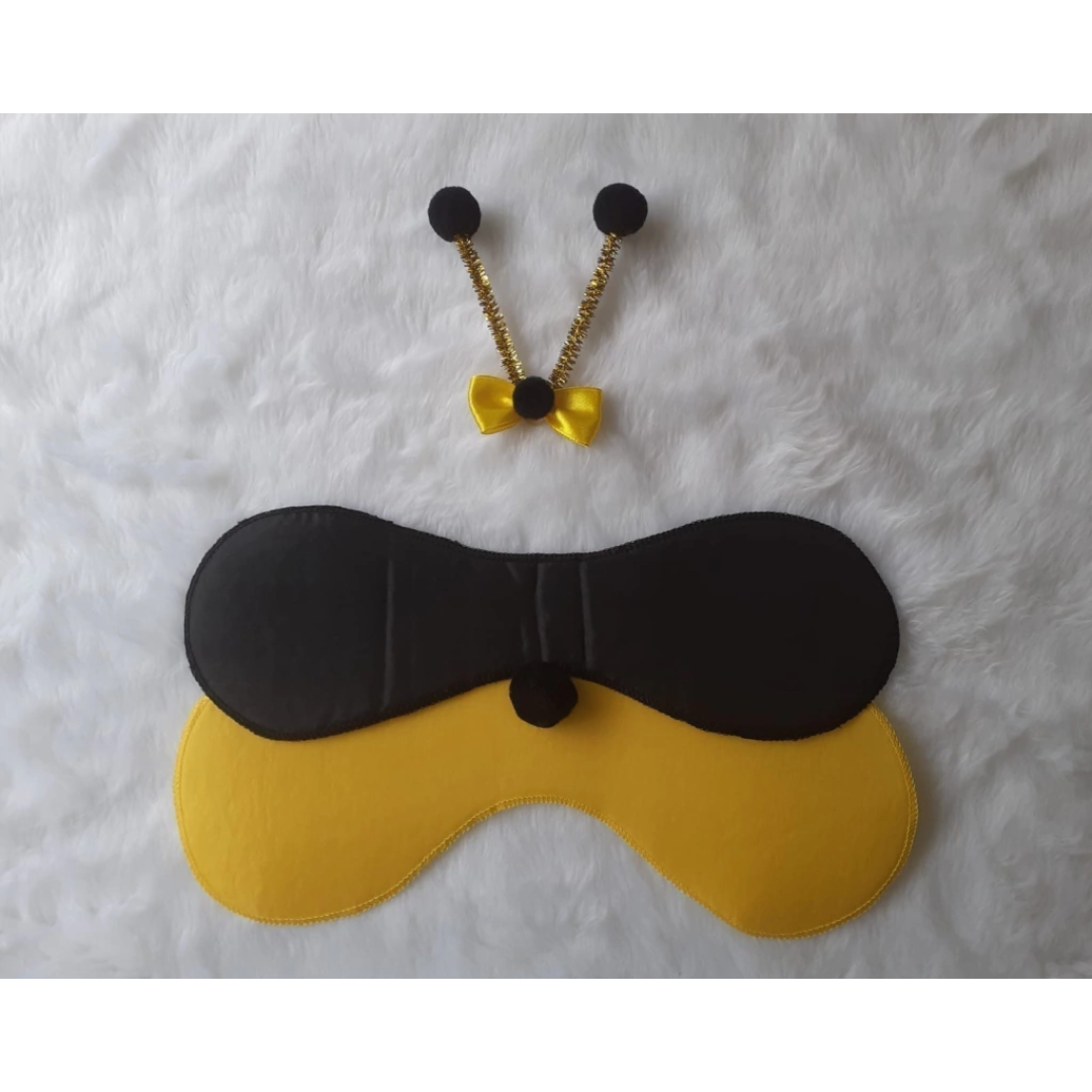 Fantasia Abelha Asa + Laço