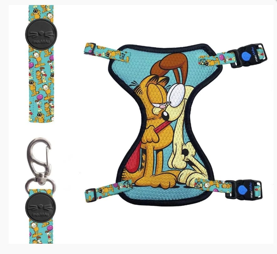 Peitoral Style Gato Garfield