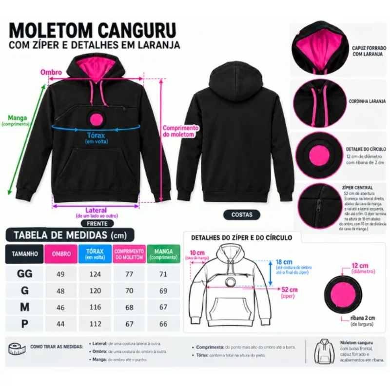 MOLETOM CANGURU PET