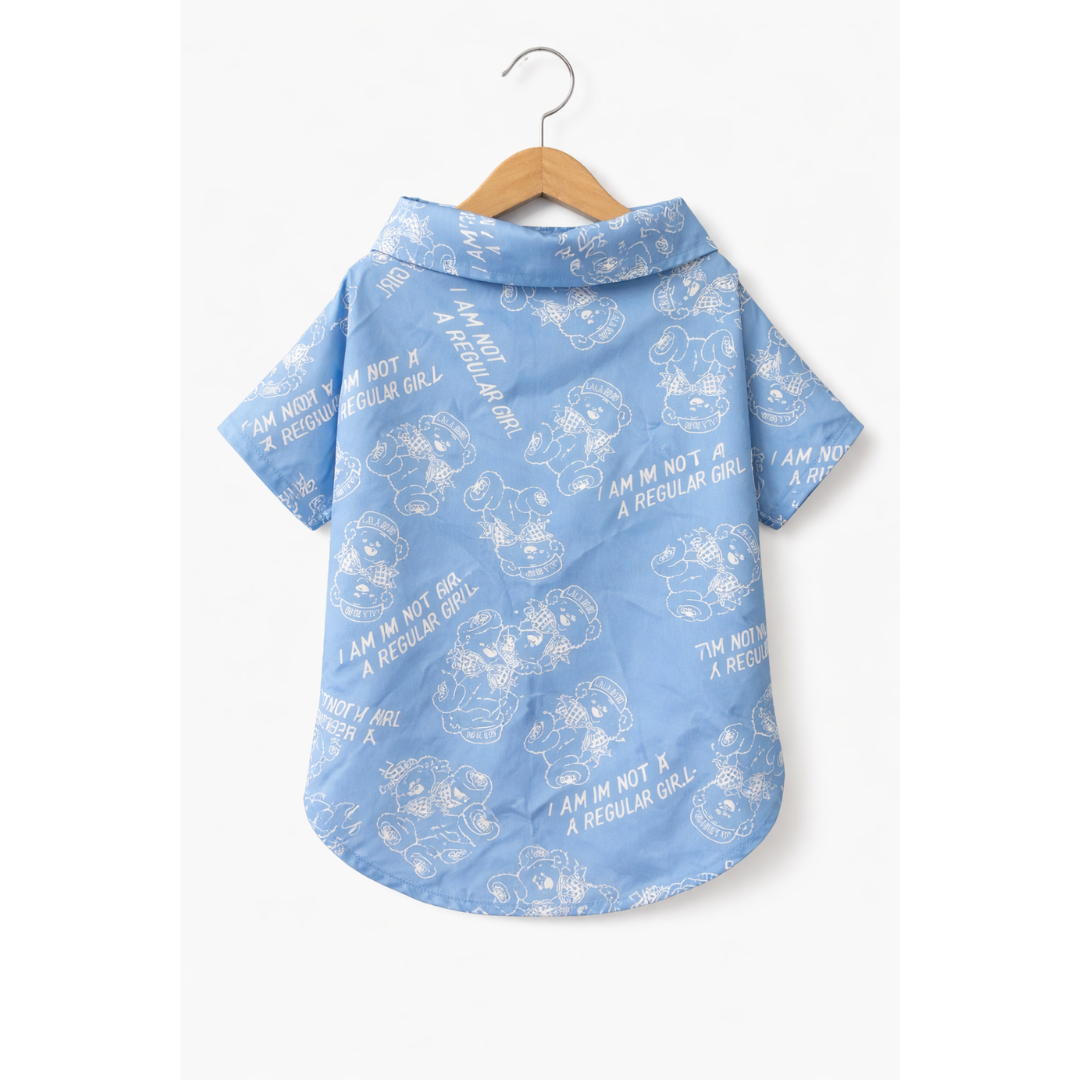 Camisa Azul Eco