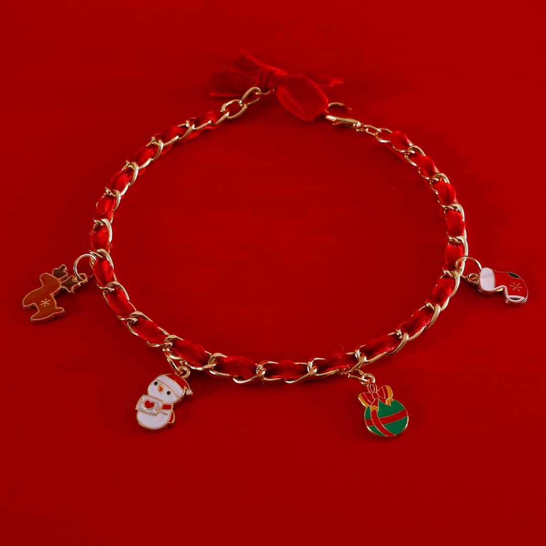 Colar De Natal com Pingentes