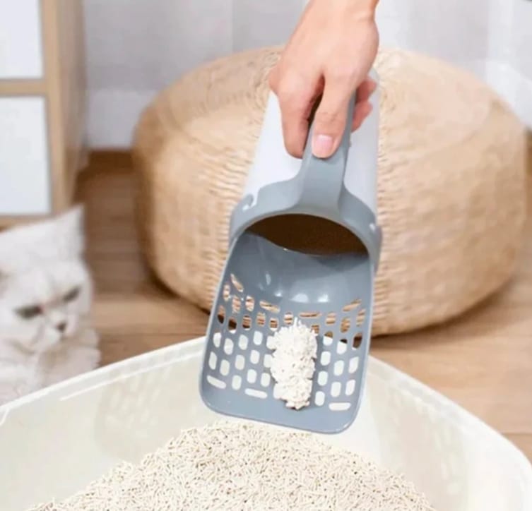 Pá Higiênica Para Cães e Gatos Com Saco Coletor