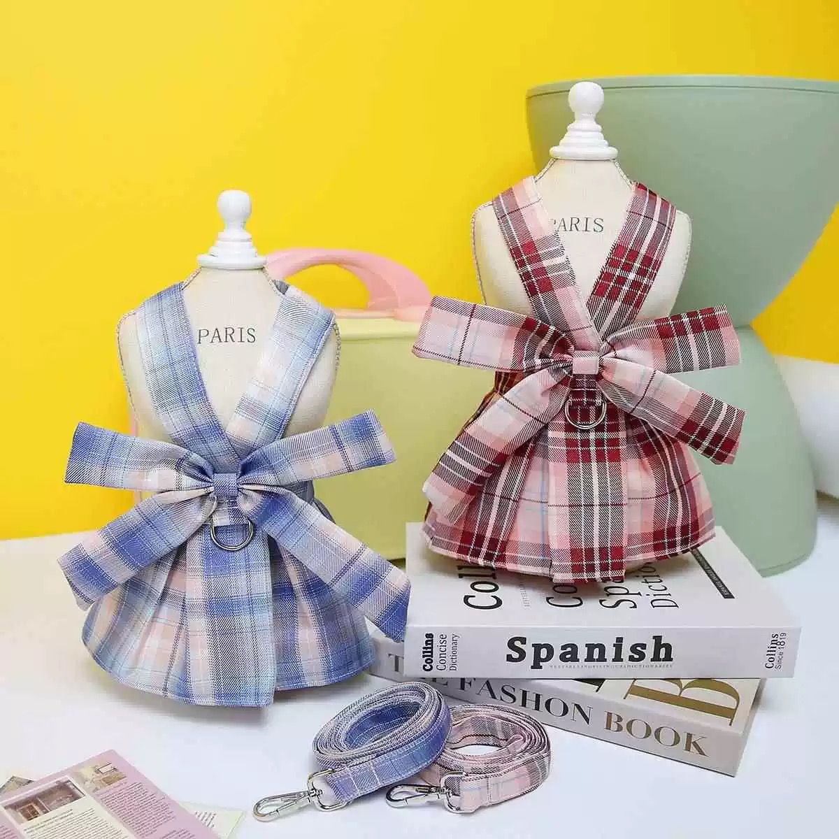 Peitoral Xadrez Lacinho Azul