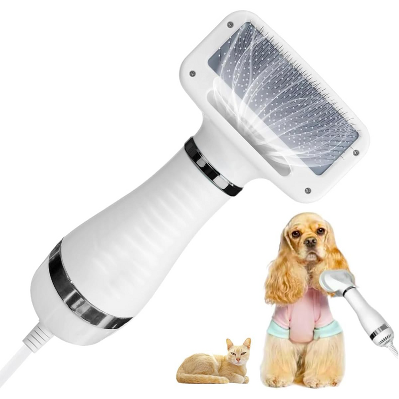SECADOR DE PELO ESCOVA PENTE PET