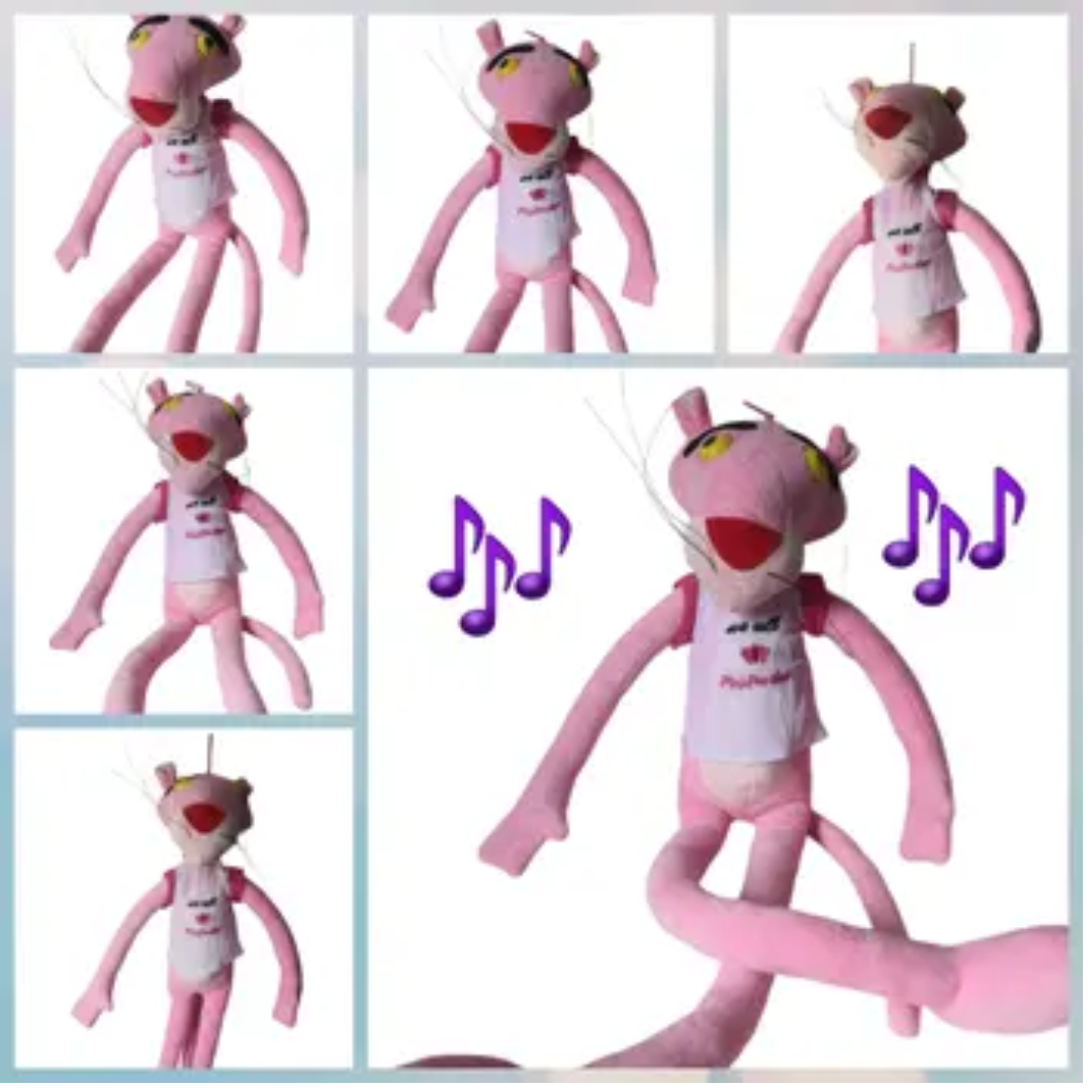 Pantera Cor de Rosa Grande