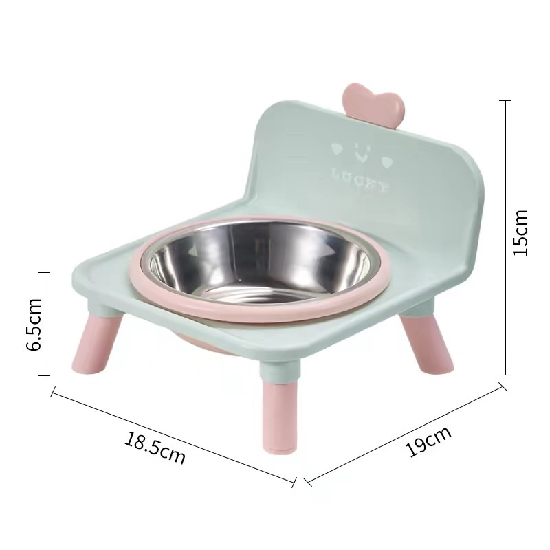Comedouro Simples Elevado Plastico