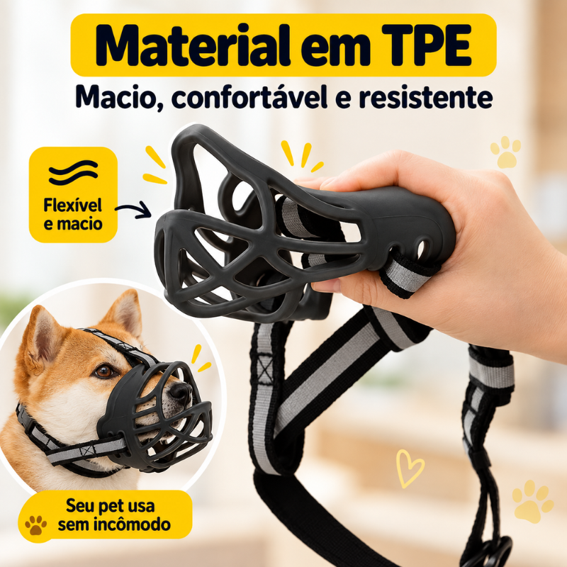 Focinheira Pet em TPE