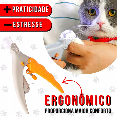 Alicate de Unha Com Luz e Lente