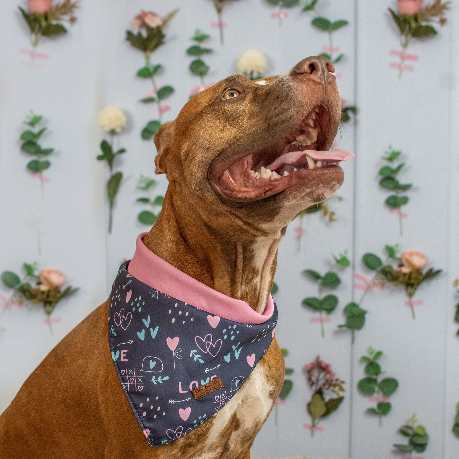 Bandana Dupla Face Love