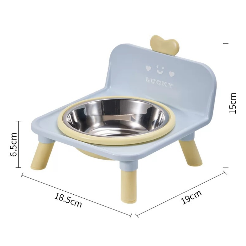 Comedouro Simples Elevado Plastico