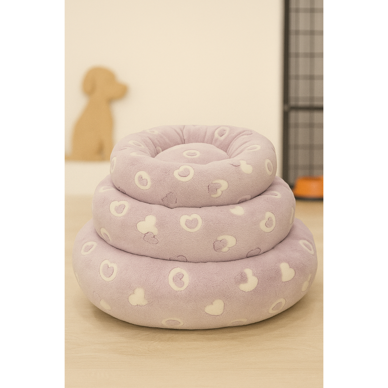 Cama Nuvem Coração Roxo