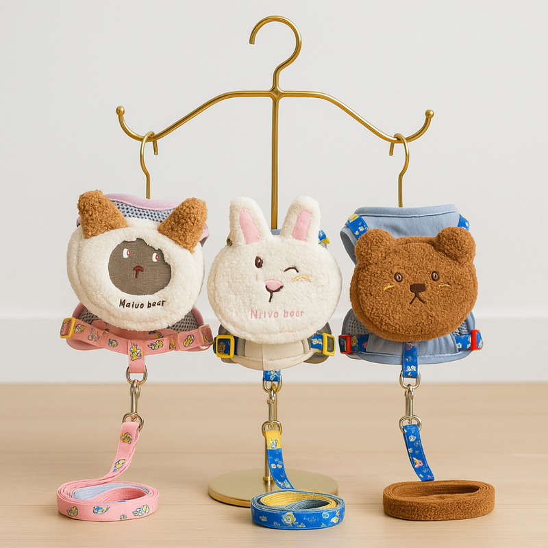 Peitoral com Mochila Urso