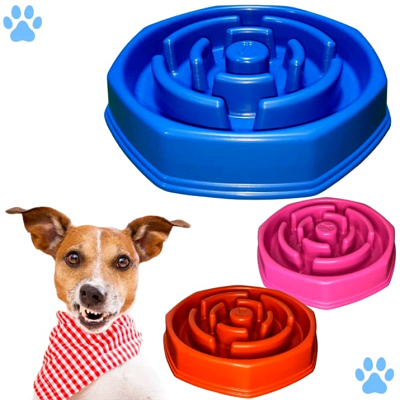 Comedouro Lento Labirinto