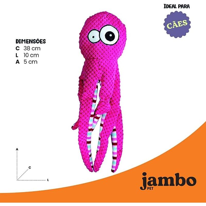 Brinquedo para Cachorro Octopus