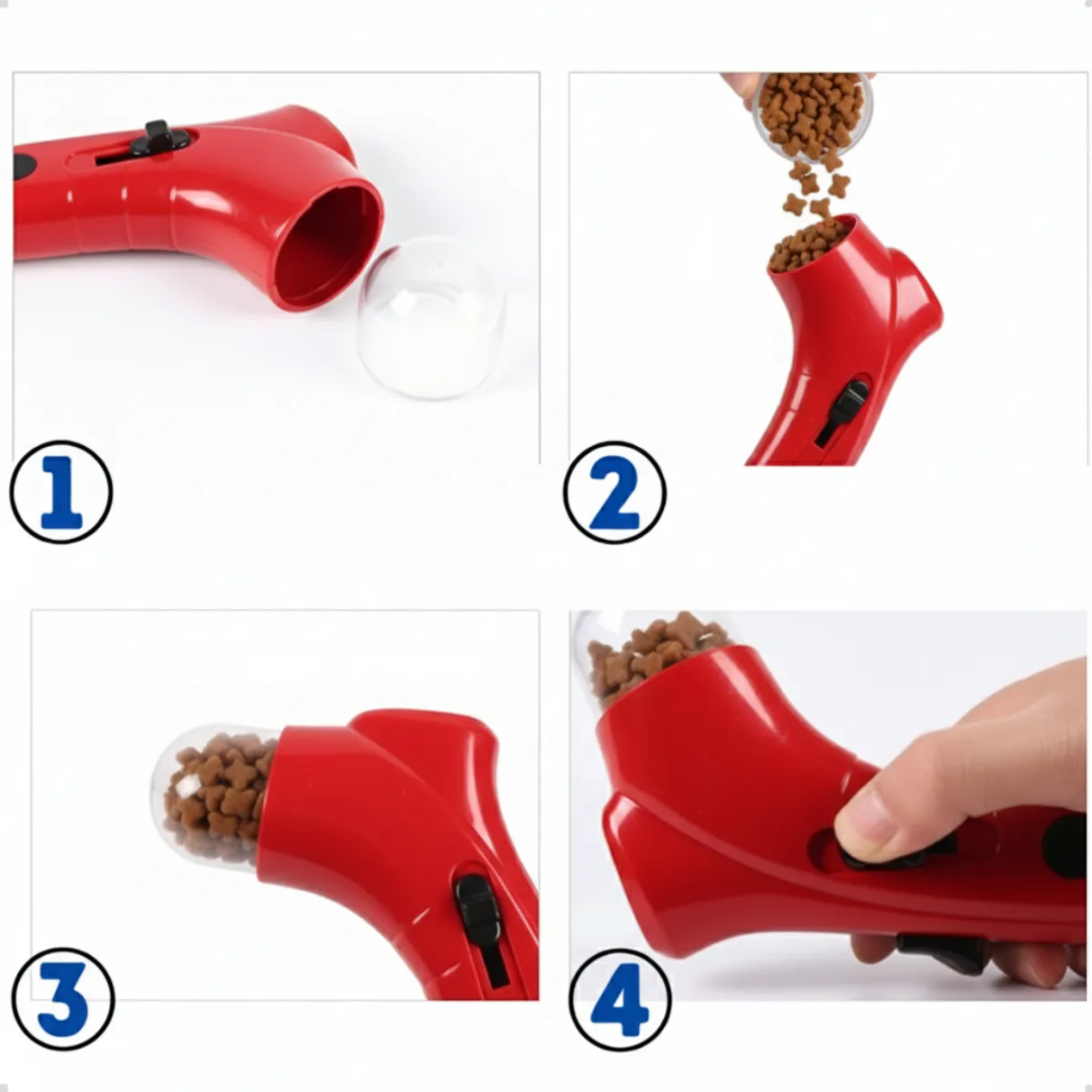 Lançador De Petiscos Pet