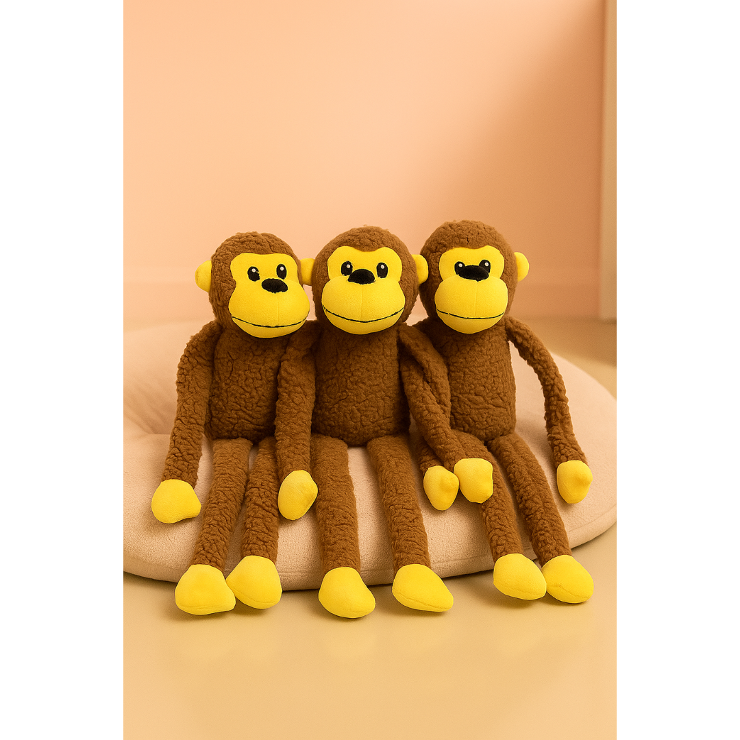 Macaco de Pelúcia Pet