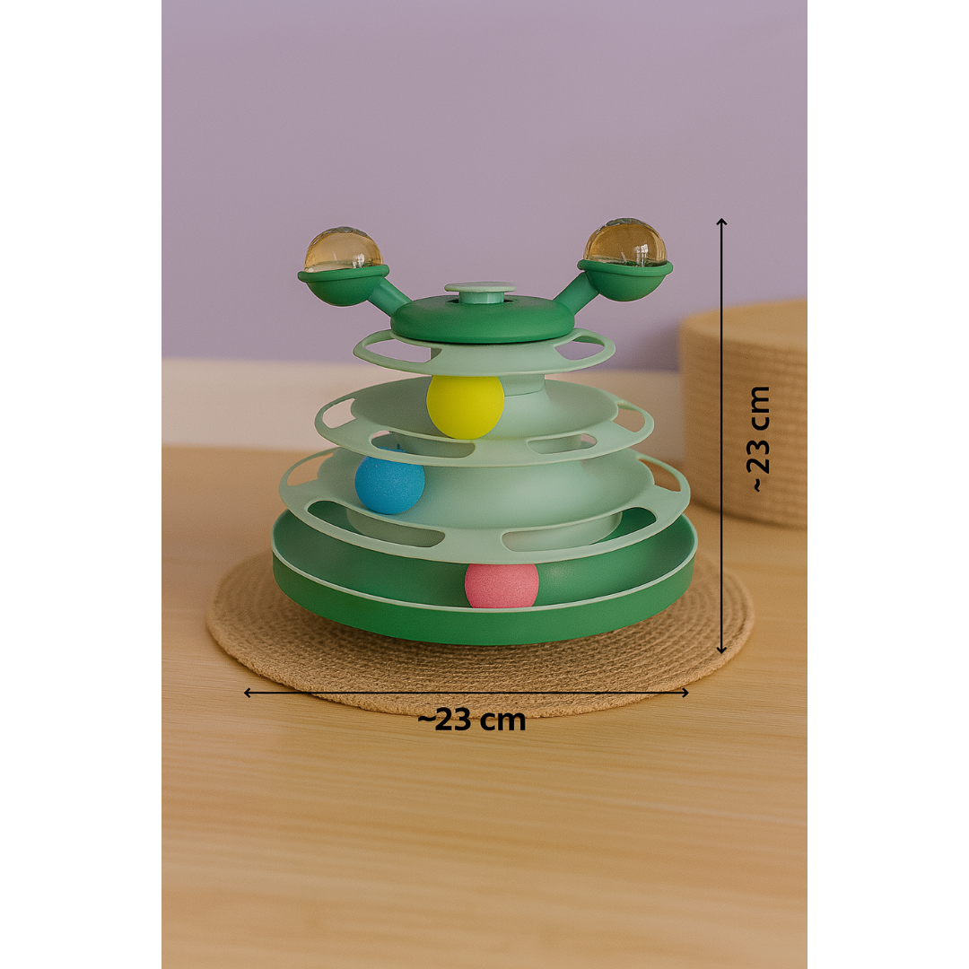 Torre Gatos Solta Petisco